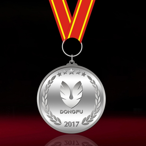 東莞定制 東富集團(tuán)純銀獎(jiǎng)牌定制