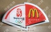 麥當勞餐廳奧運聯(lián)合標識胸徽高檔徽章西裝胸針