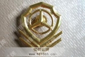 金屬徽標,鍍金胸徽,高檔徽章