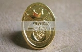 皇冠鍍金徽章,鍍金胸章,鍍金徽標(biāo),鍍金胸針