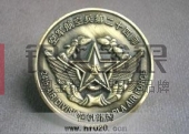 空軍航空兵第24師部隊軍事演習高檔金屬紀念章