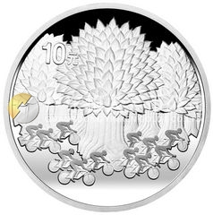 環(huán)境保護——植樹節(jié)銀質紀念幣1盎司銀質紀念幣